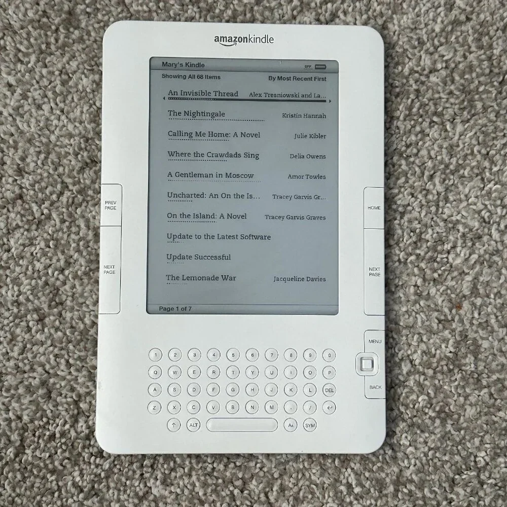 amazon kindle 2nd gen model d00701 📚 2gb